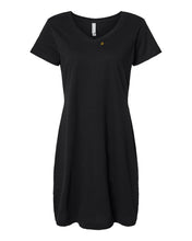 Load image into Gallery viewer, Ladies&#39; Fine Jersey V-Neck Dress
