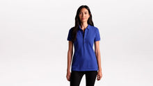 Load and play video in Gallery viewer, MERCER+METTLE Ladies Stretch Heavyweight Pique Polo - MM1001
