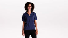 Load and play video in Gallery viewer, MERCER+METTLE Ladies Stretch Jersey Polo - MM1015
