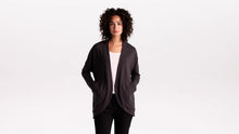 Load and play video in Gallery viewer, MERCER+METTLE Ladies Stretch Open-Front Cardigan - MM3015
