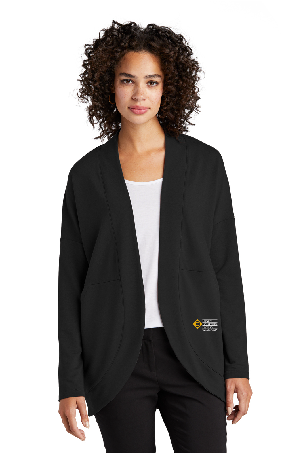 MERCER+METTLE Ladies Stretch Open-Front Cardigan - MM3015