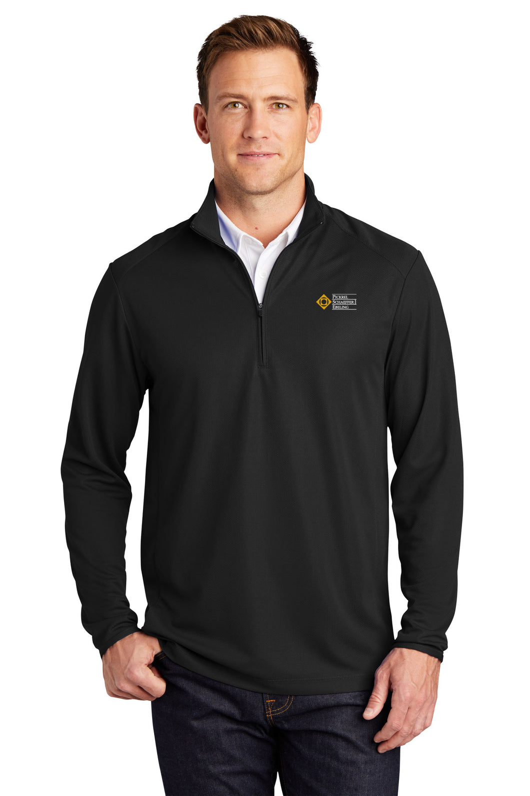 Port Authority® Pinpoint Mesh 1/2-Zip - K806