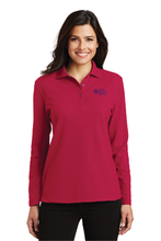 Load image into Gallery viewer, U.D. Port Authority® Ladies Silk Touch™ Long Sleeve Polo - L500LS
